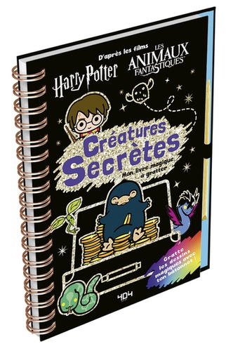 Harry Potter - Créatures secrètes - Mon livre magique à gratter